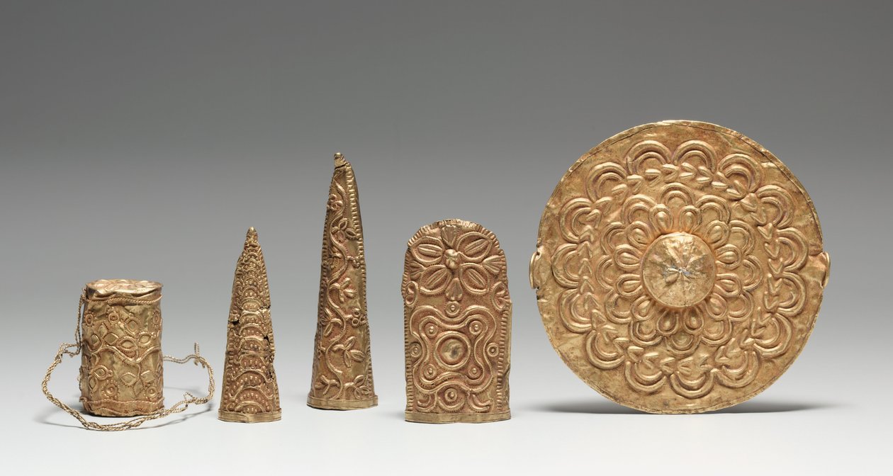 Biżuteria, 1800 autorstwa Asante Culture