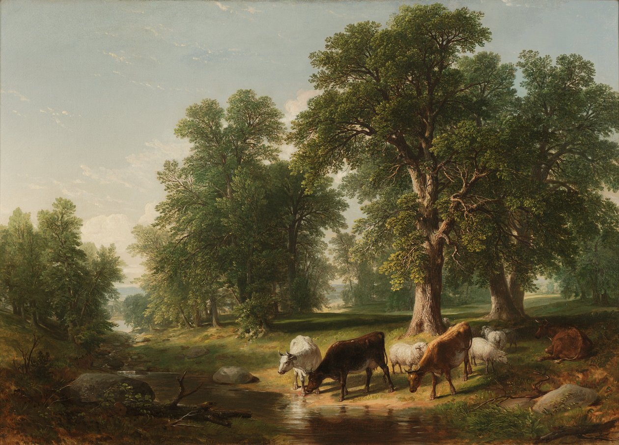 Letnie popołudnie autorstwa Asher Brown Durand