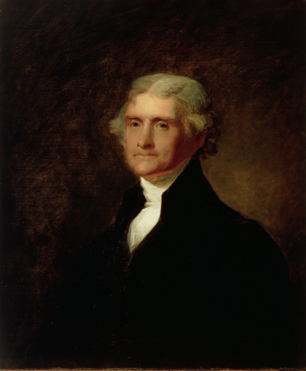 Portret Thomasa Jeffersona, ok.1835 autorstwa Asher Brown Durand
