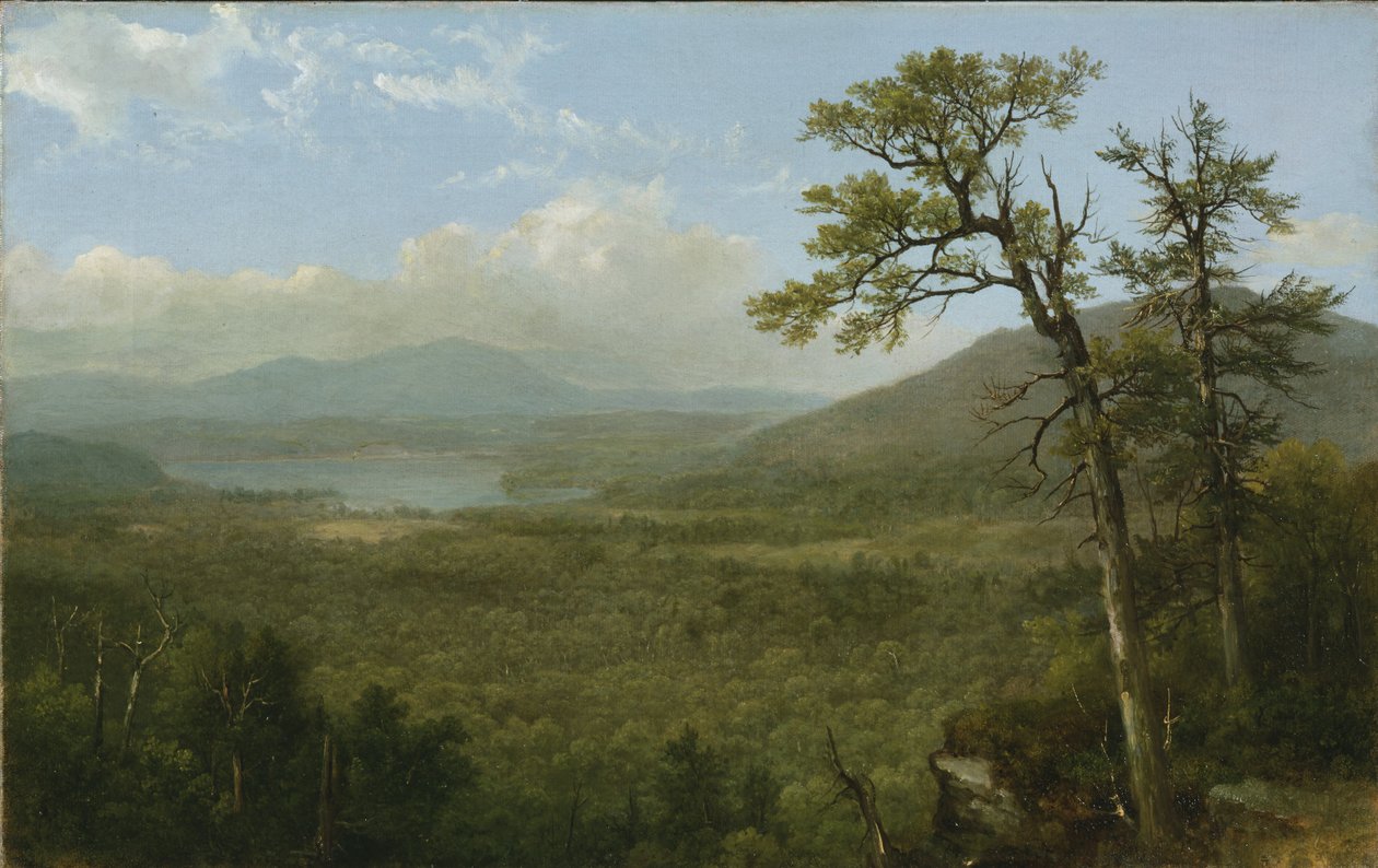 Góry Adirondack, Nowy Jork, 1870 autorstwa Asher Brown Durand