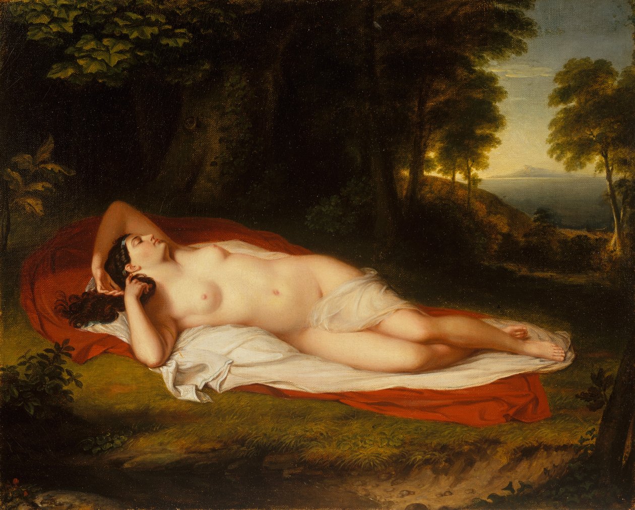 Ariadna, ca. 1831-35. autorstwa Asher Brown Durand