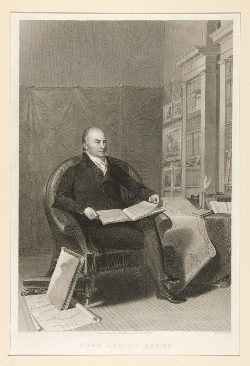 John Quincy Adams autorstwa Asher Brown Durand