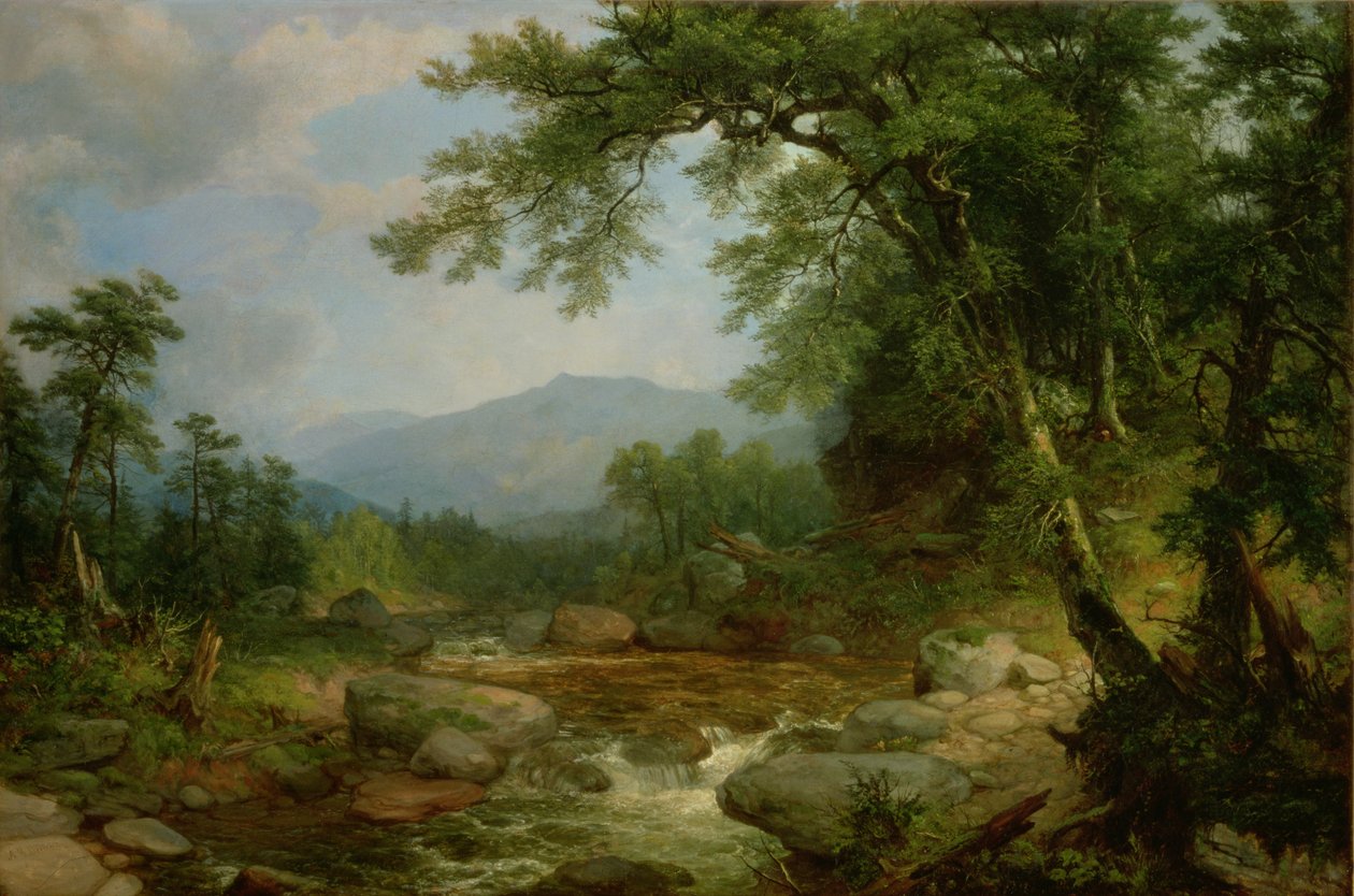 Góra Pomnika, Berkshires, 1855-60 autorstwa Asher Brown Durand