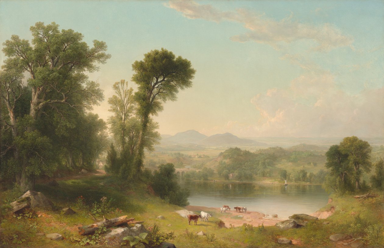 Krajobraz duszpasterski autorstwa Asher Brown Durand