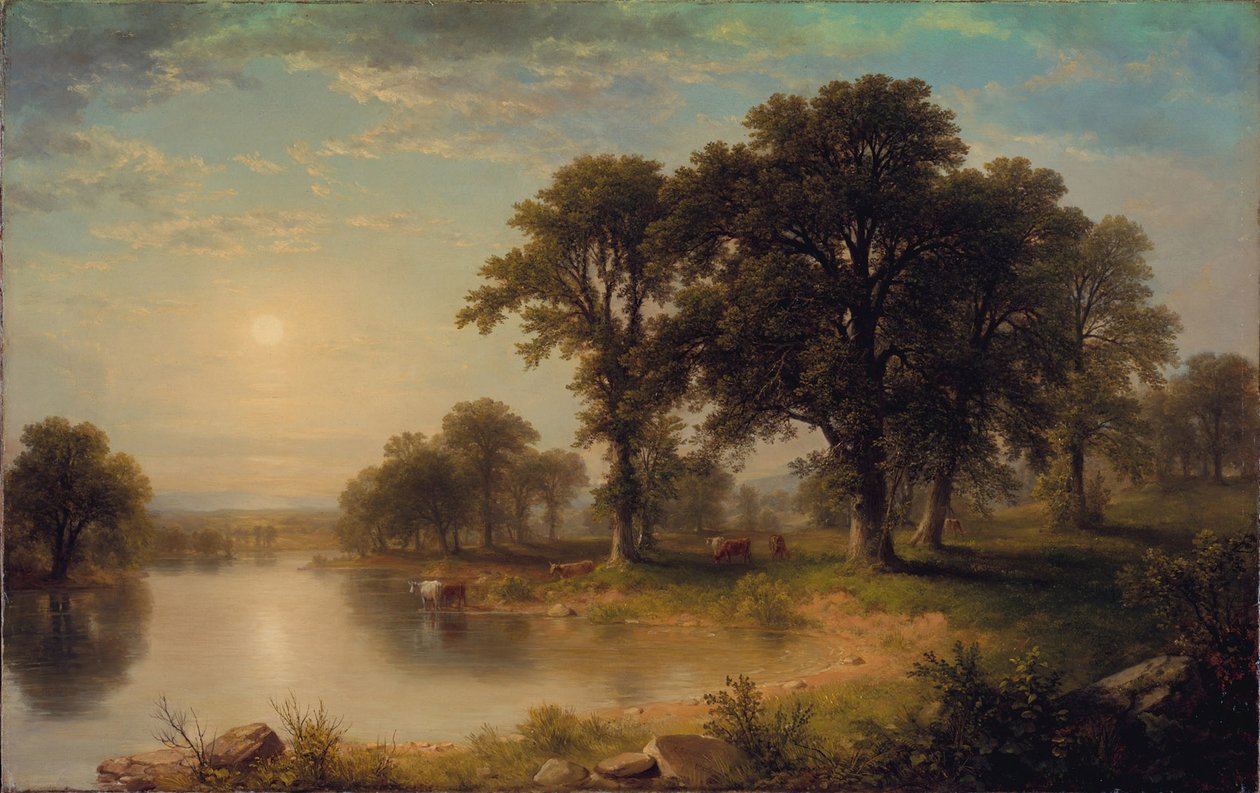 Letnie popołudnie, 1865 autorstwa Asher Brown Durand