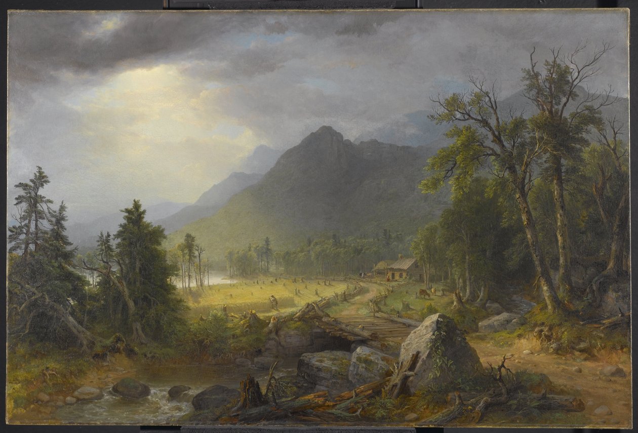 Pierwsze żniwa na pustyni autorstwa Asher Brown Durand