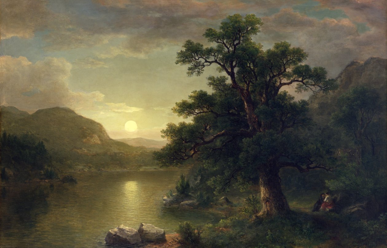 The Trysting Tree autorstwa Asher Brown Durand