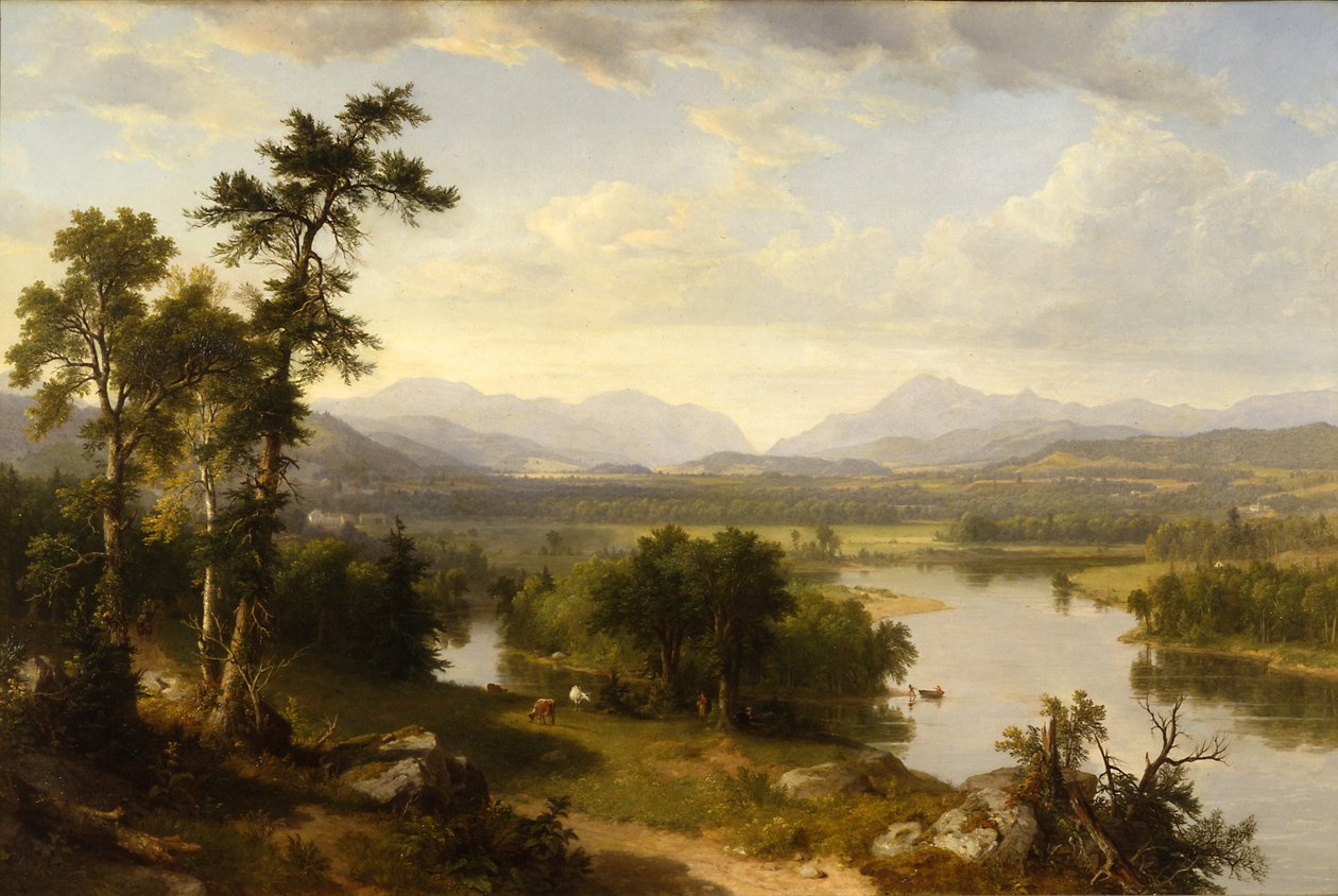 Białe Góry (Gebirge w New Hampshire), Frankonia-Tal. autorstwa Asher Brown Durand