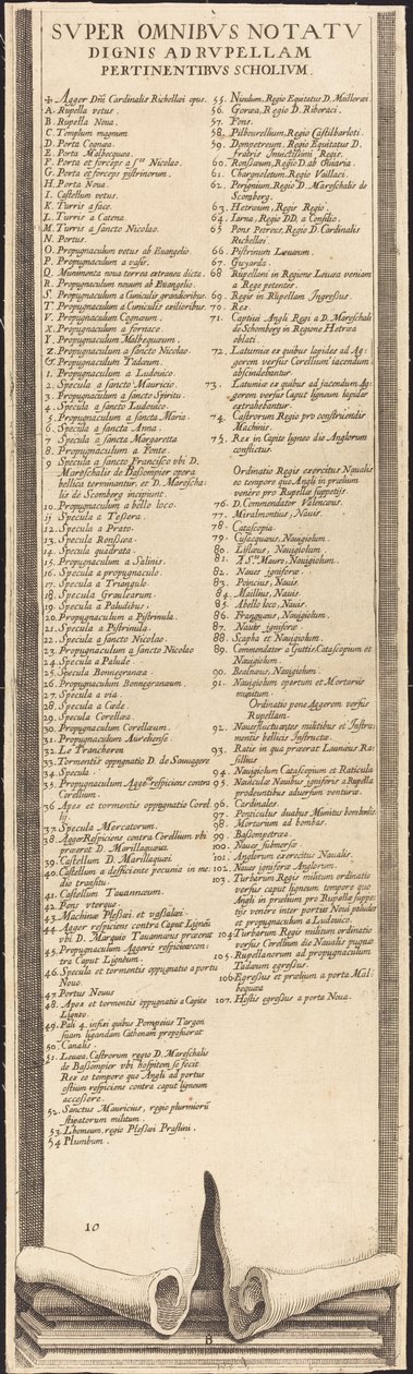 Oblężenie La Rochelle [tablica 13 z 16; zestaw zawiera 1952.8.97-112] autorstwa Assistant of Jacques Callot