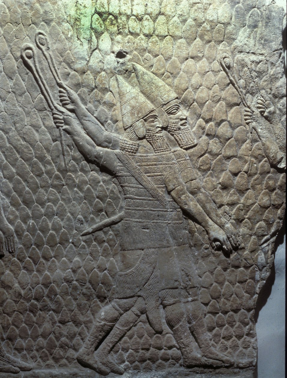 Asyryjscy procarze, Pałac Sennacherybów, Niniwa autorstwa Assyrian