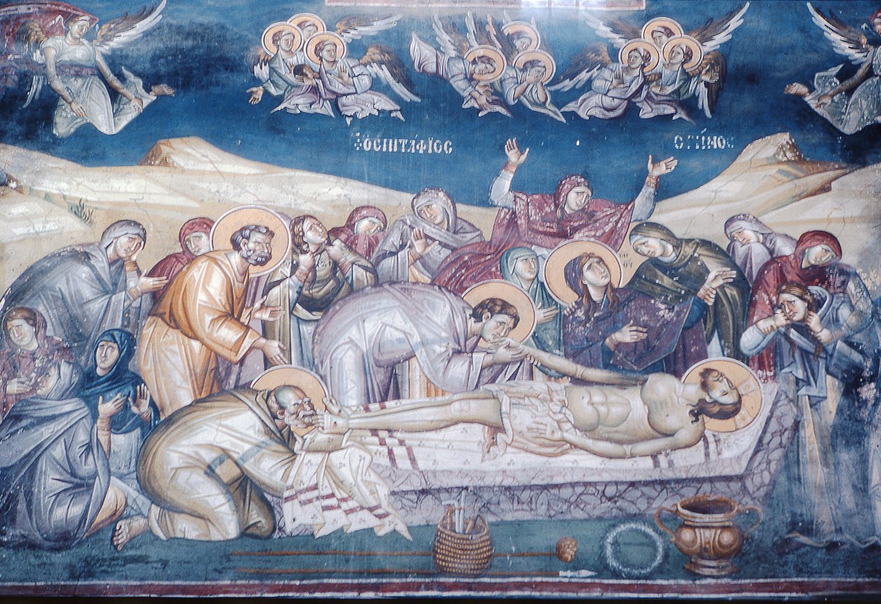 Żałoba Chrystusa autorstwa Astrapas and Eutychios