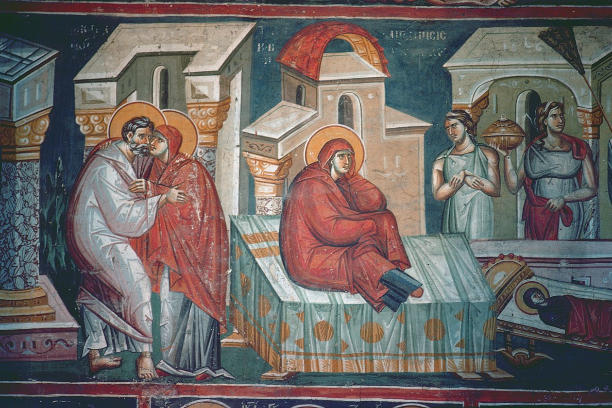 Narodziny Dziewicy autorstwa Astrapas and Eutychios