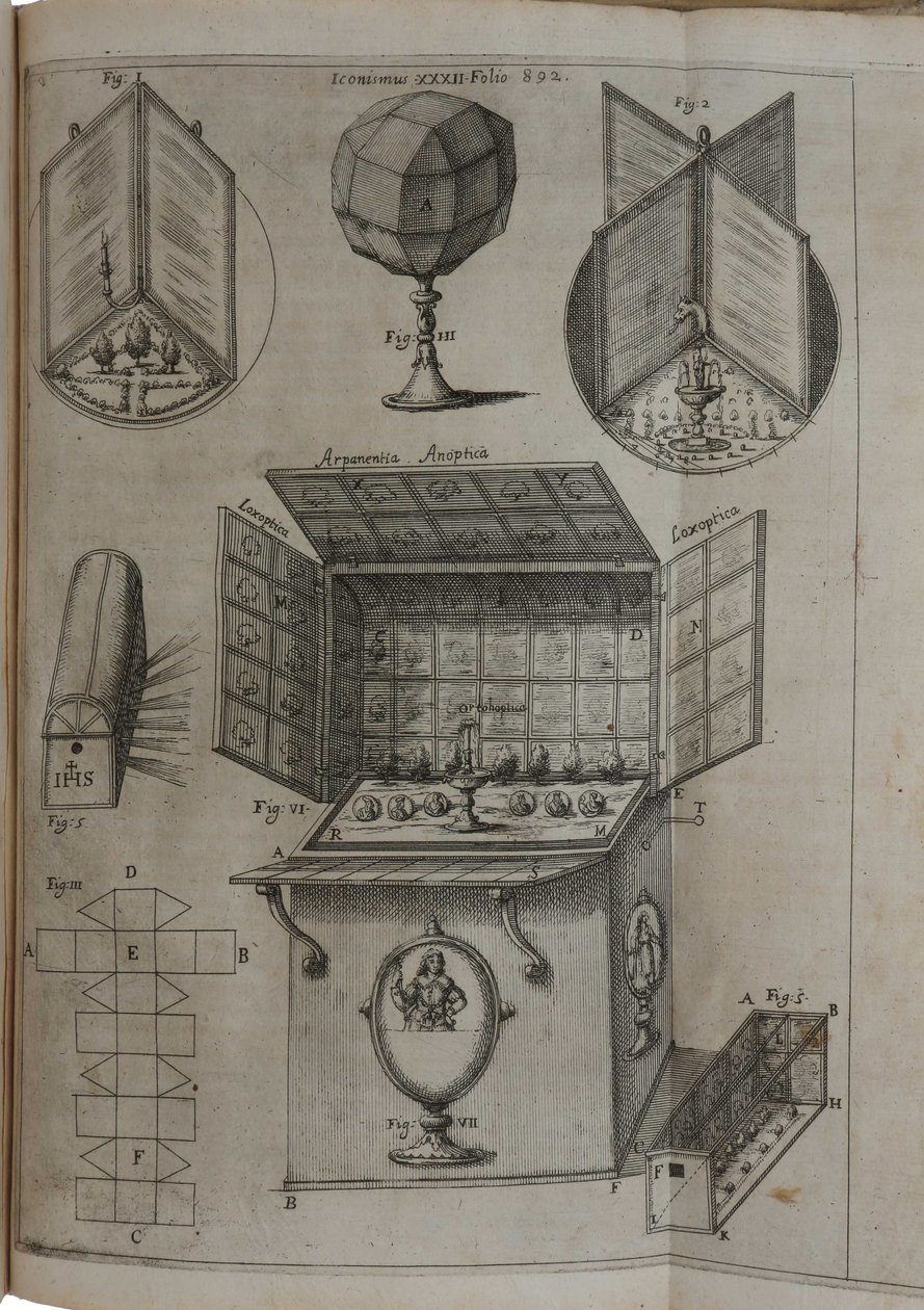 Wielka sztuka światła i cienia, 1646 autorstwa Athanasius Kircher