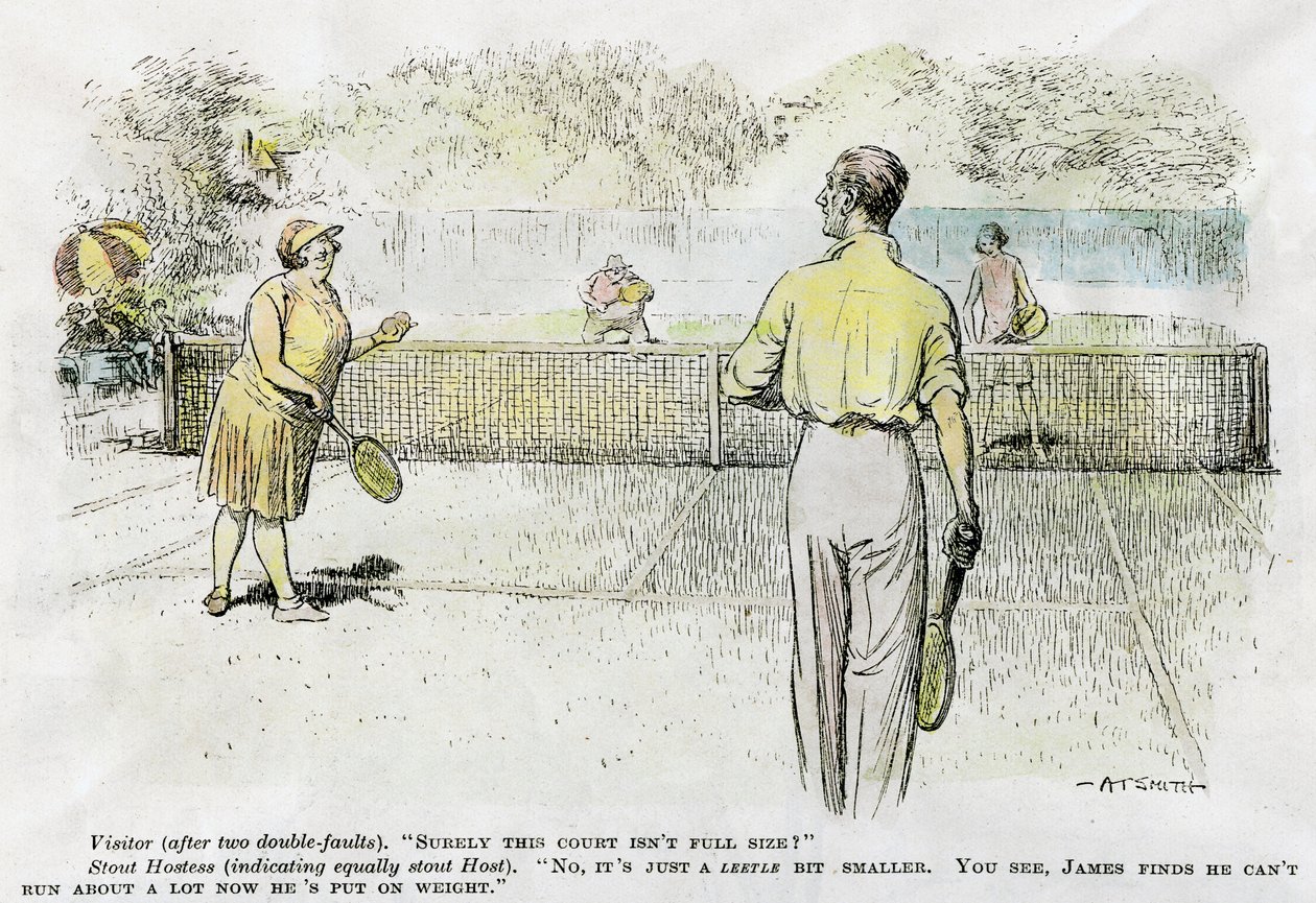 „Tenis”, 1931 autorstwa Atsmith