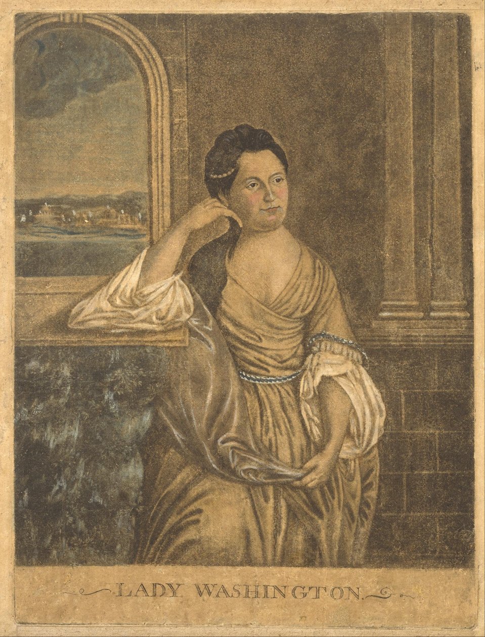 Pani Waszyngton autorstwa Attributed to Samuel Blyth