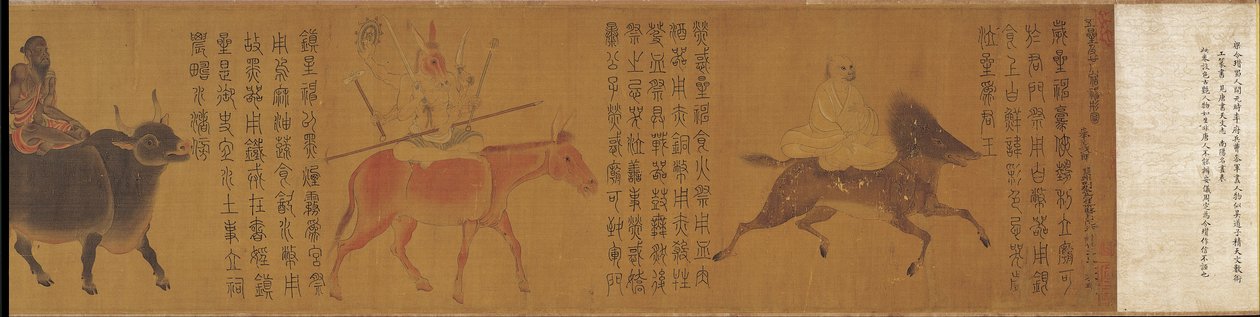 Pięć planet i dwadzieścia osiem konstelacji autorstwa Attributed to Zhang Sengyao