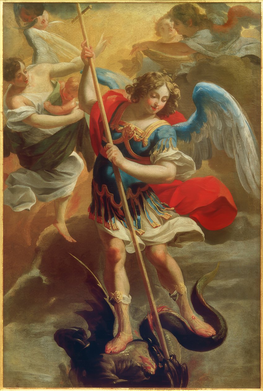 Archanioł Michał autorstwa Aubin Vouet