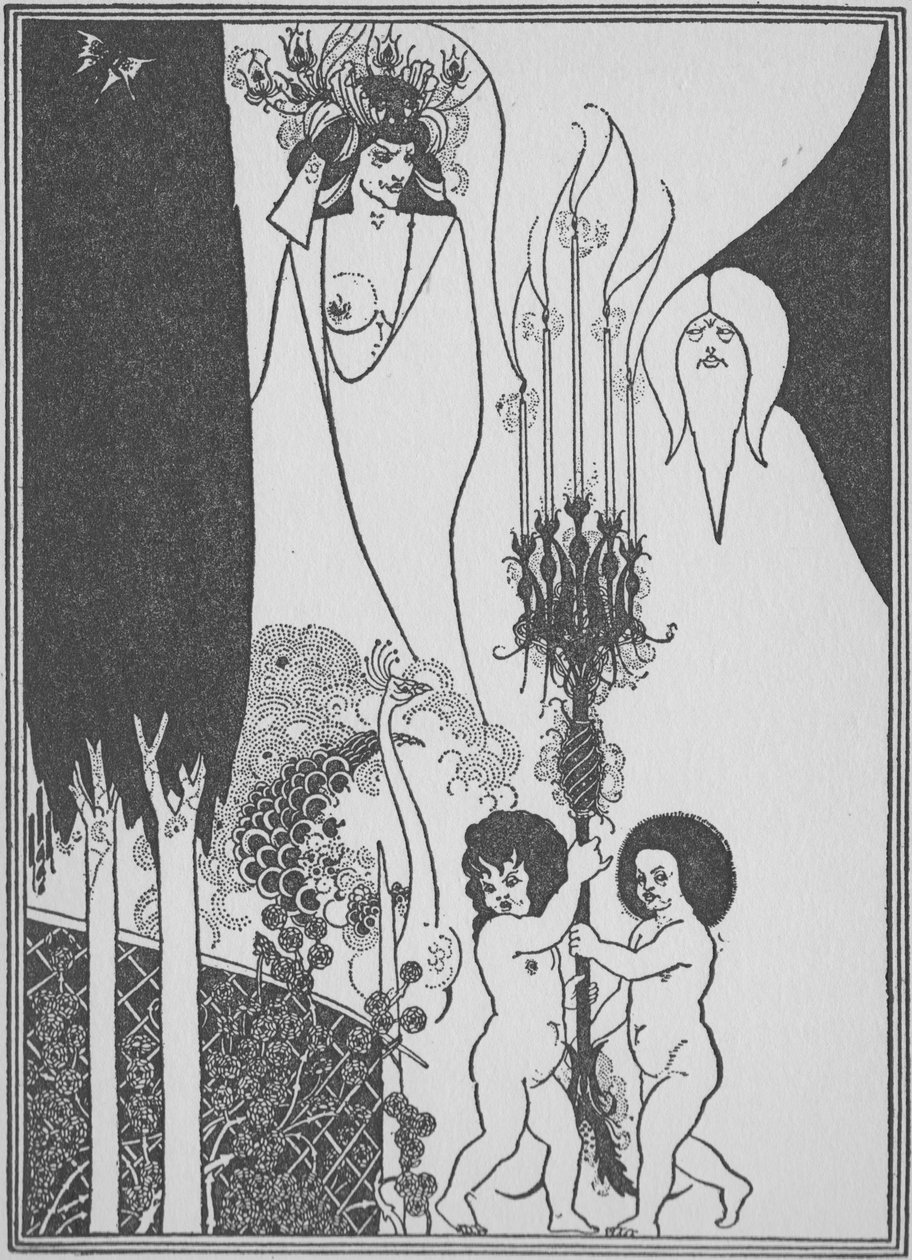 Oczy Heroda, 1898 autorstwa Aubrey Beardsley