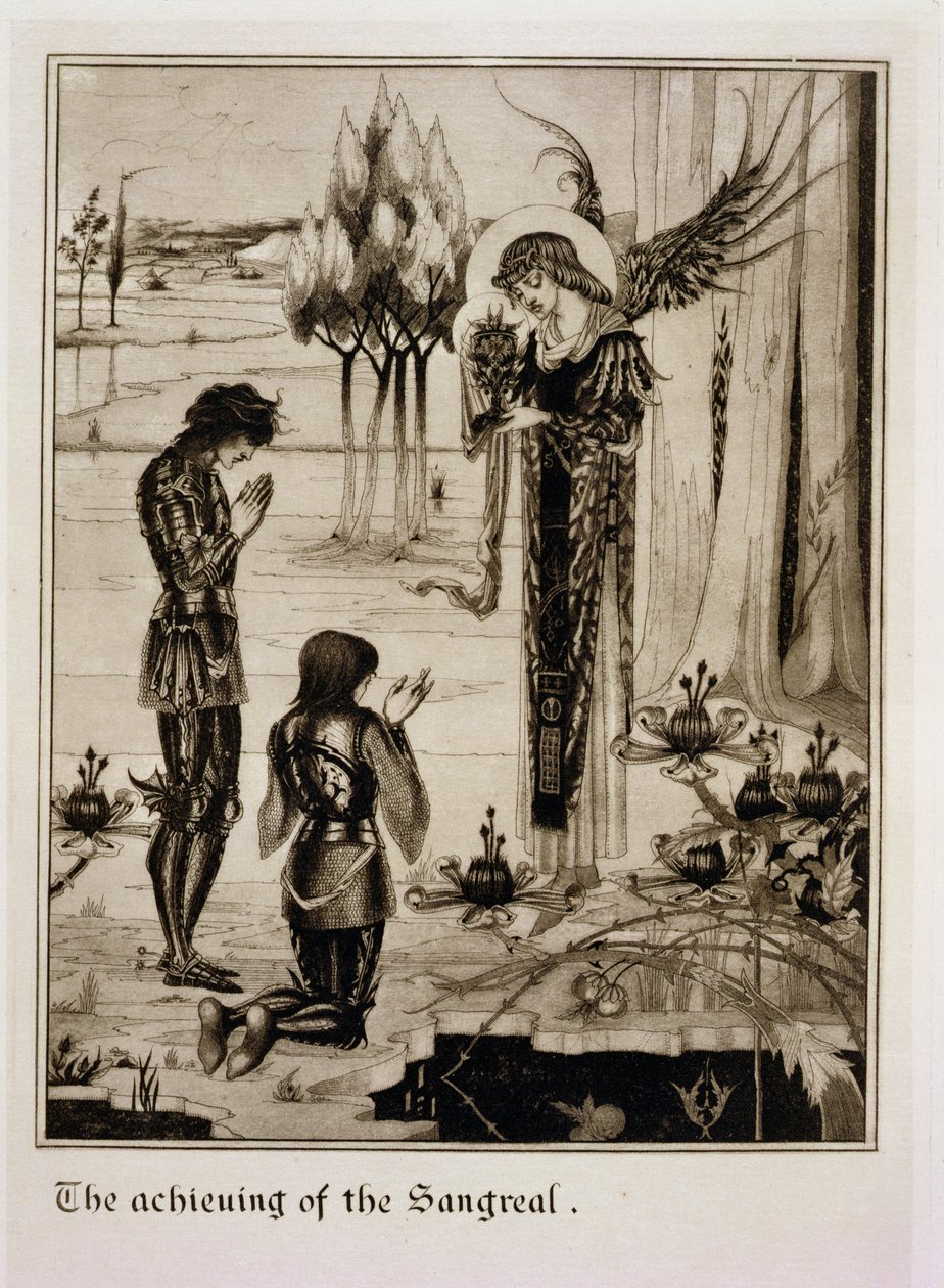 Zdobycie Sangreala z „Le Morte d