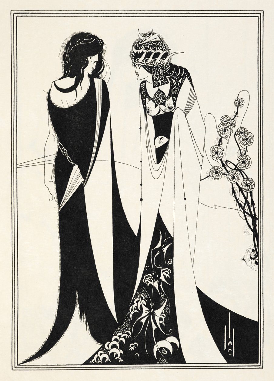 Ilustracja do „Salome” Oscara Wilde