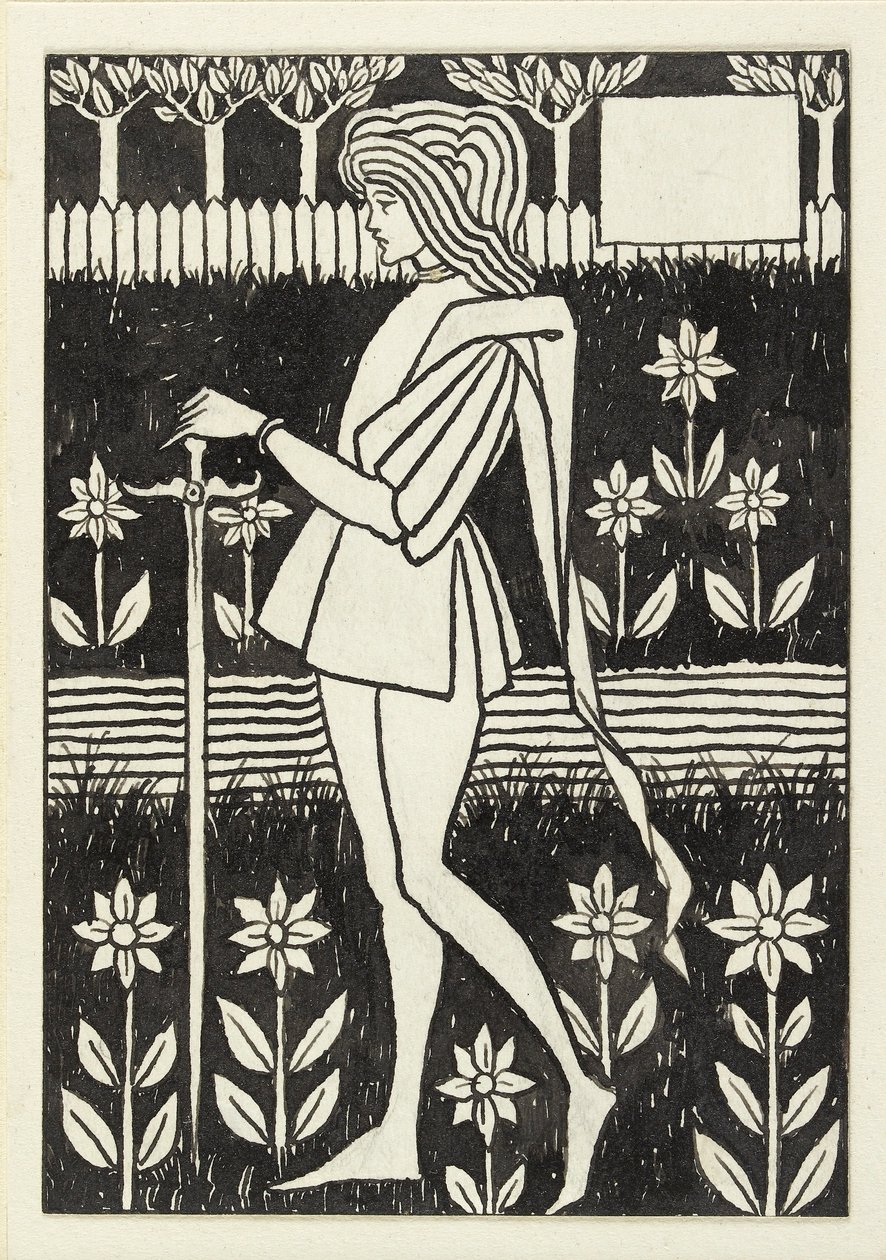 Strona, lata 90. XIX wieku autorstwa Aubrey Beardsley