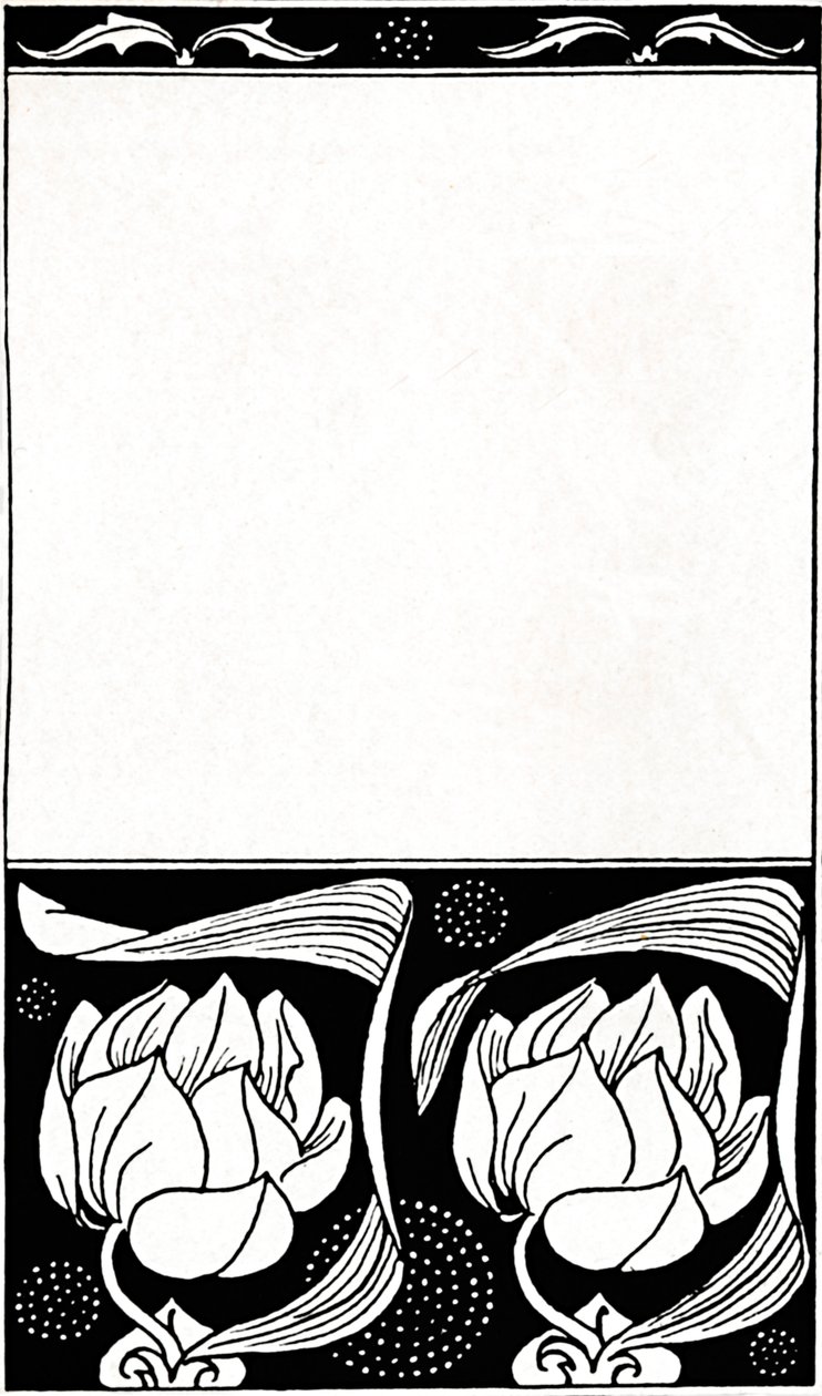 Projekt okładki Kobieta, która zmarła, 1914 autorstwa Aubrey Beardsley