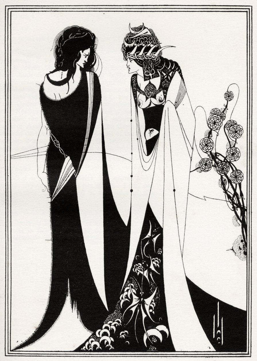 „John i Salome” autorstwa Aubrey Beardsley