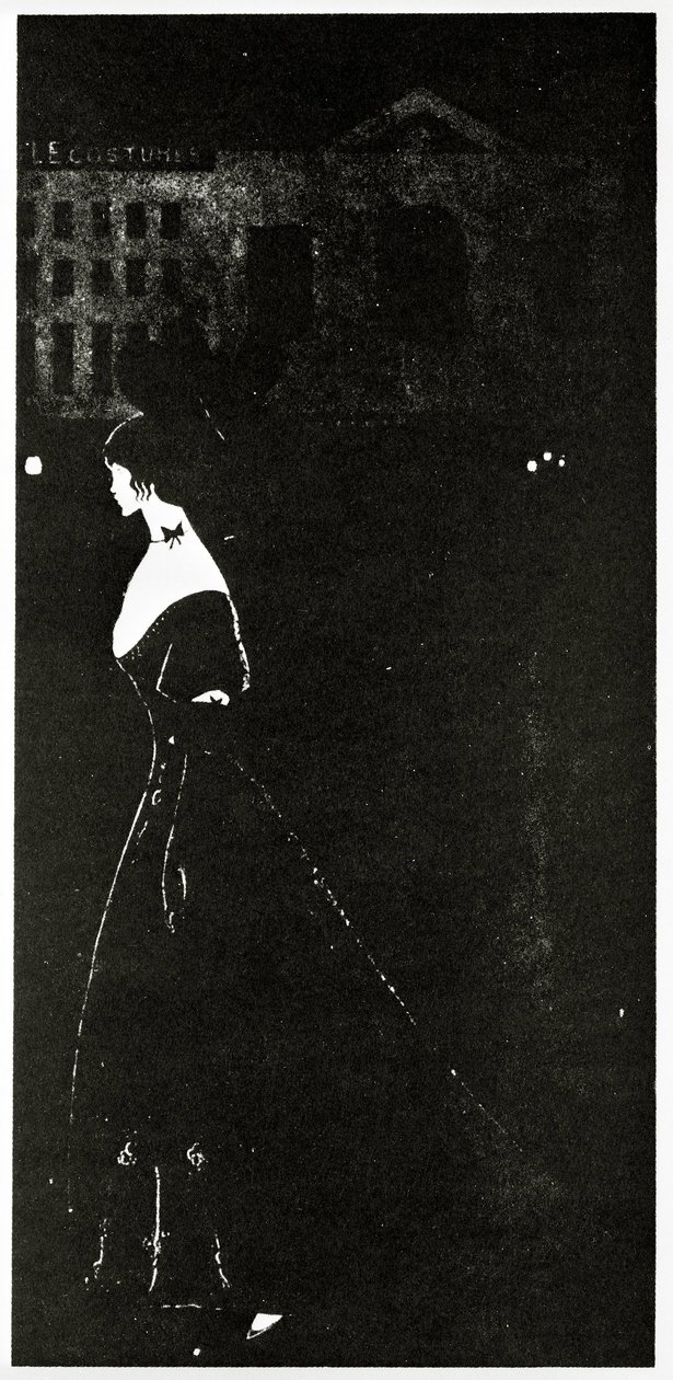 Noc, 1894 autorstwa Aubrey Beardsley
