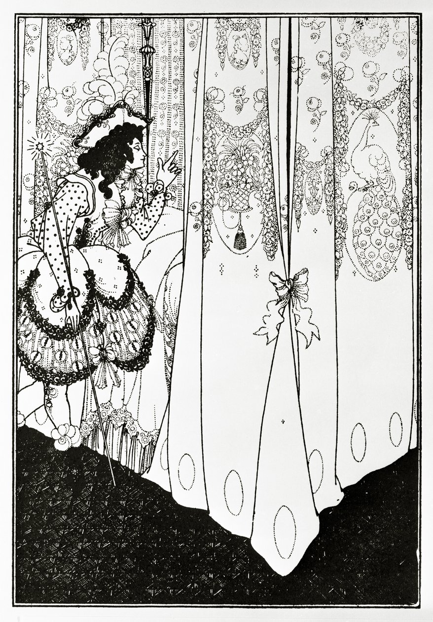 Reves, ok.1894 autorstwa Aubrey Beardsley