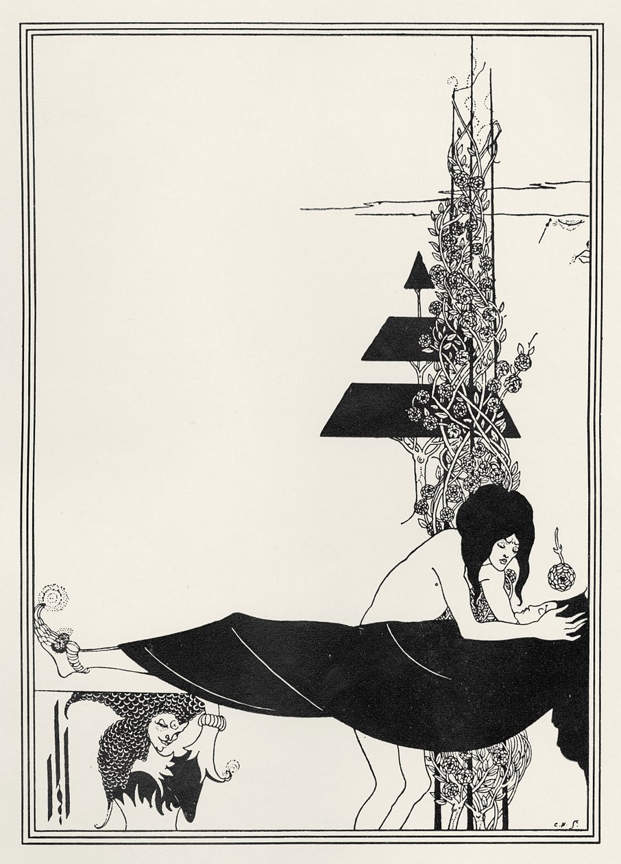 Lament platoński, ilustracja z „Salome” Oscara Wilde