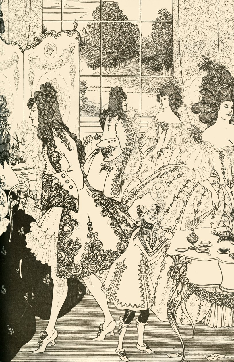 Gwałt na śluzie, 1896, 1928. autorstwa Aubrey Beardsley