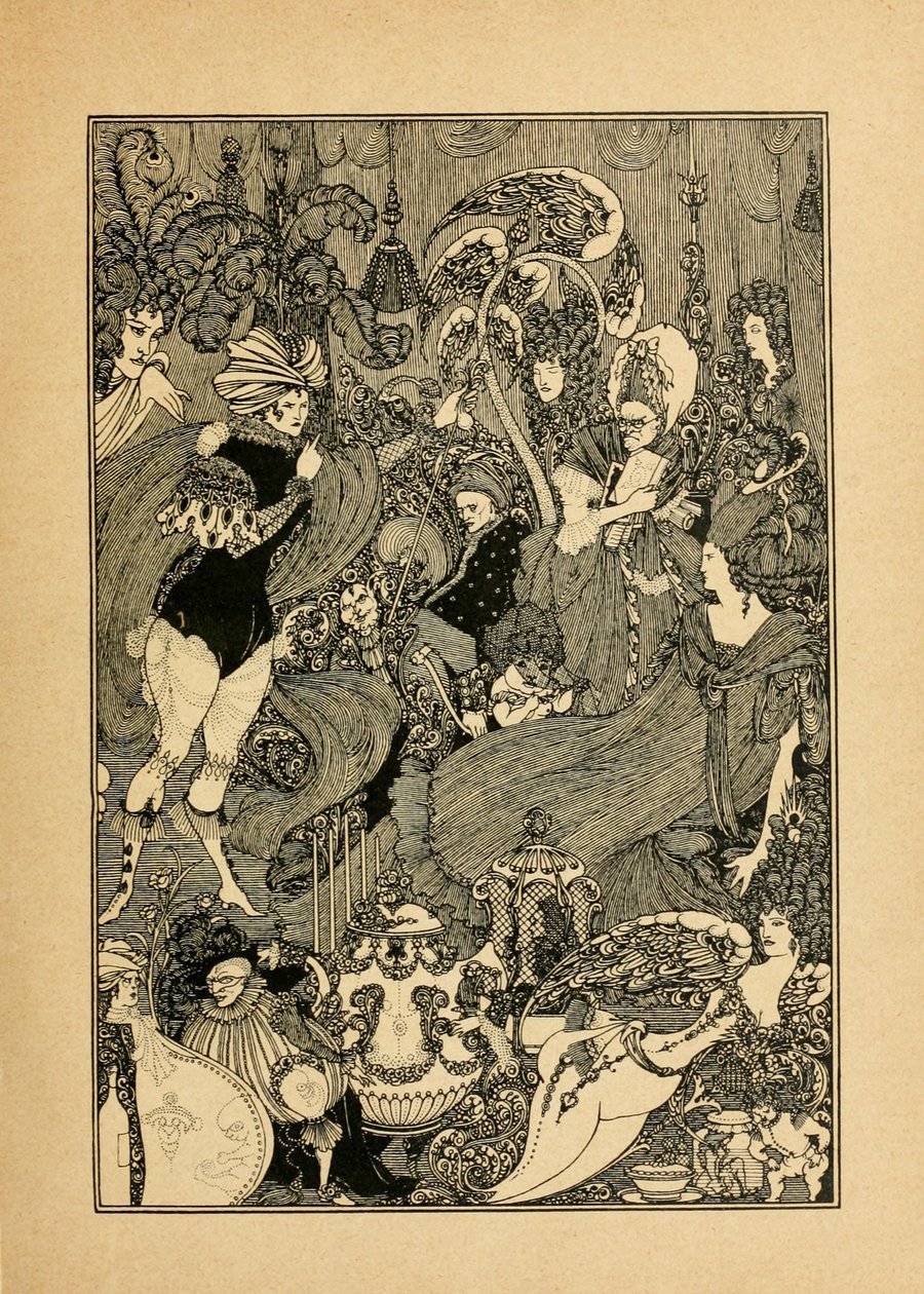Gwałt na śluzie. Ilustracja do Jaskini Śledziony autorstwa Alexandra Pope