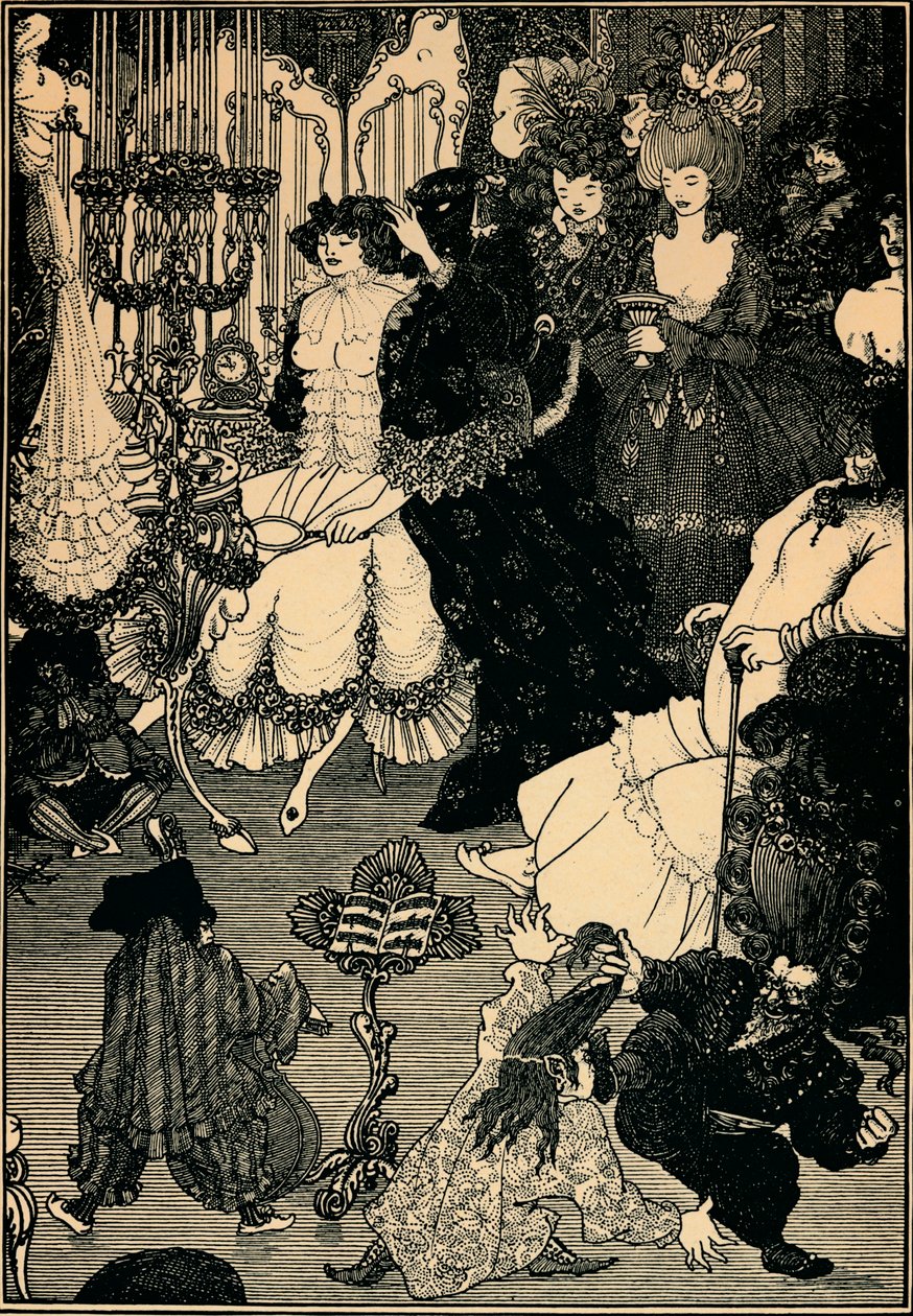 Toaleta Heleny, lata 90. XIX wieku, 1935. autorstwa Aubrey Beardsley