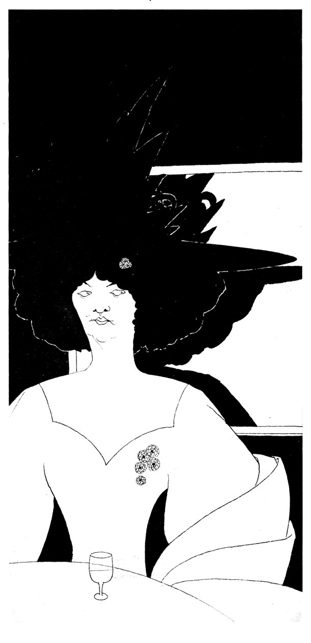 „Oczekiwanie”, 1893 autorstwa Aubrey Beardsley