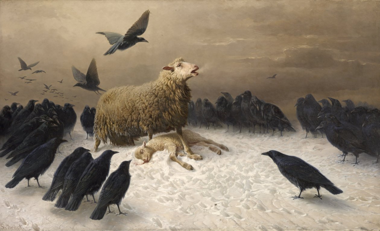 Boleść autorstwa August Friedrich Albrecht Schenck