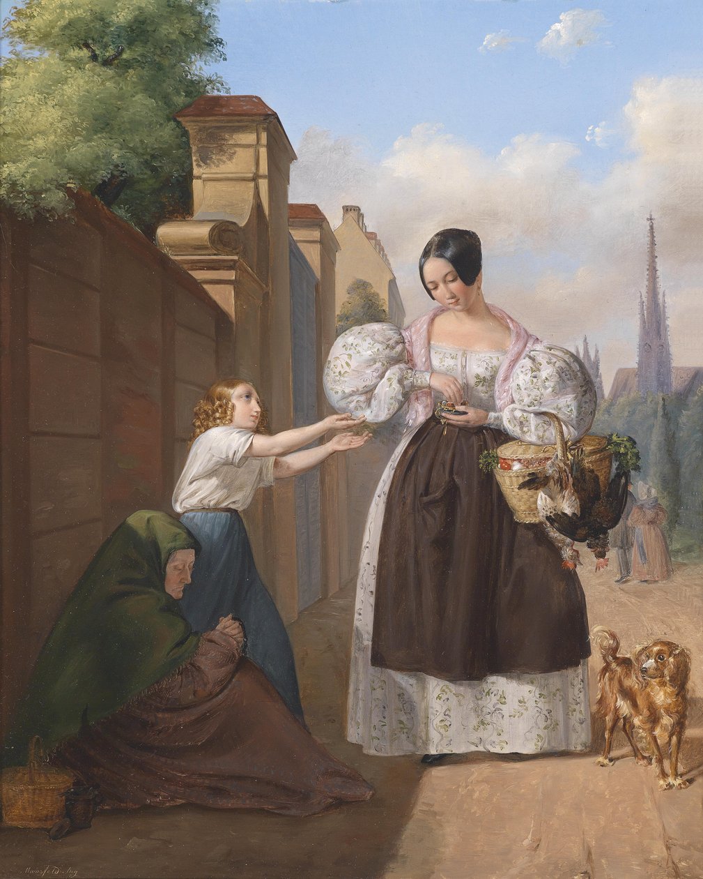 Łagodny prezent autorstwa August Heinrich Mansfeld