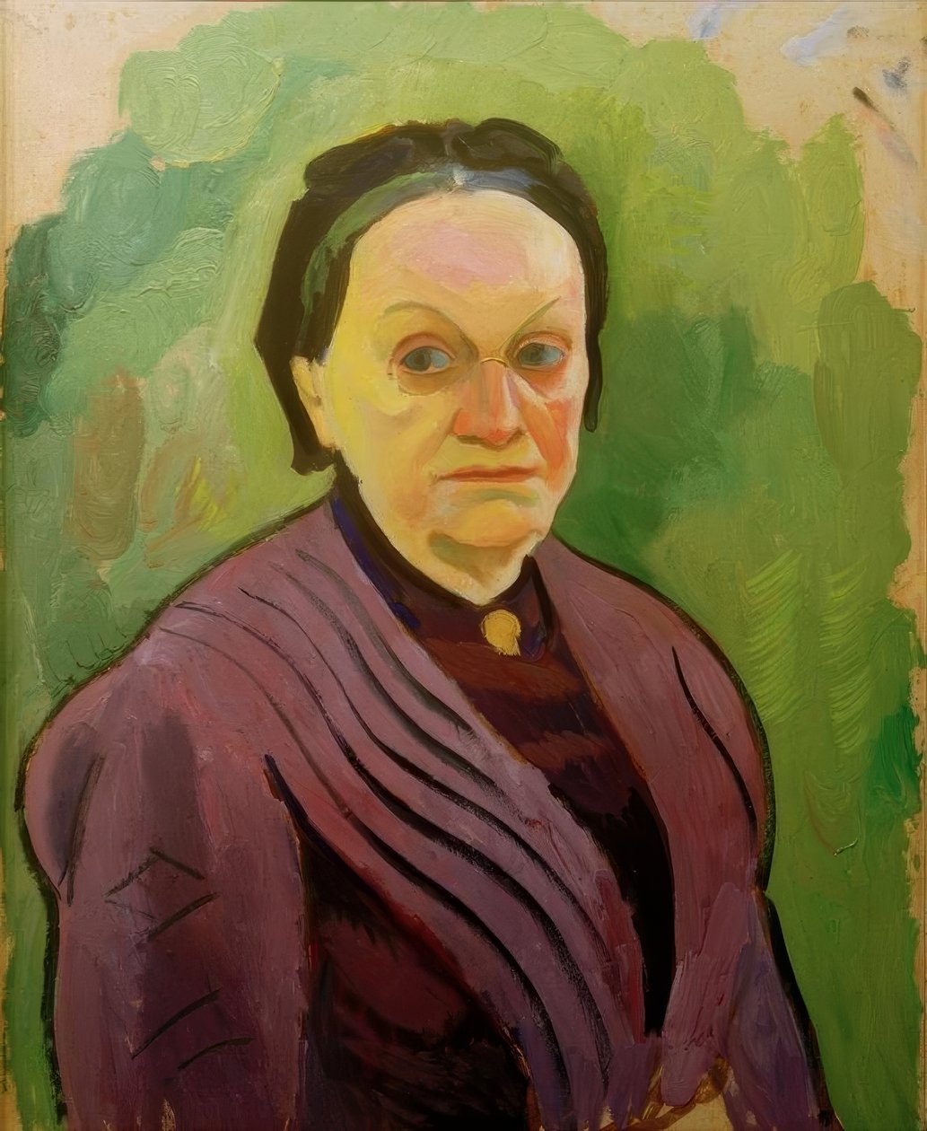 Studium portretowe Katharina Koehler autorstwa August Macke