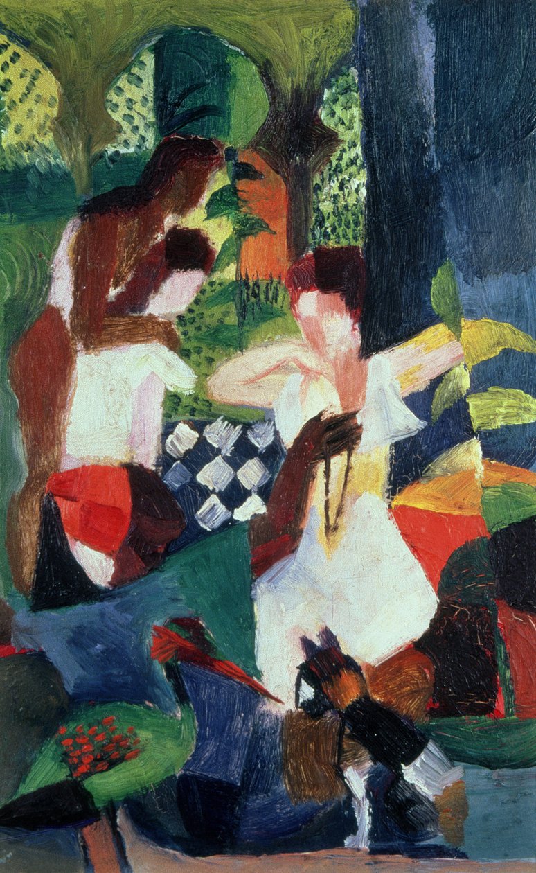 Turecki jubiler autorstwa August Macke