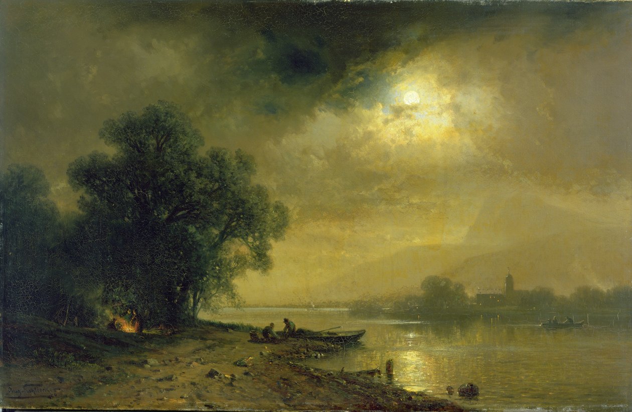 Moonlight autorstwa August Schliecker
