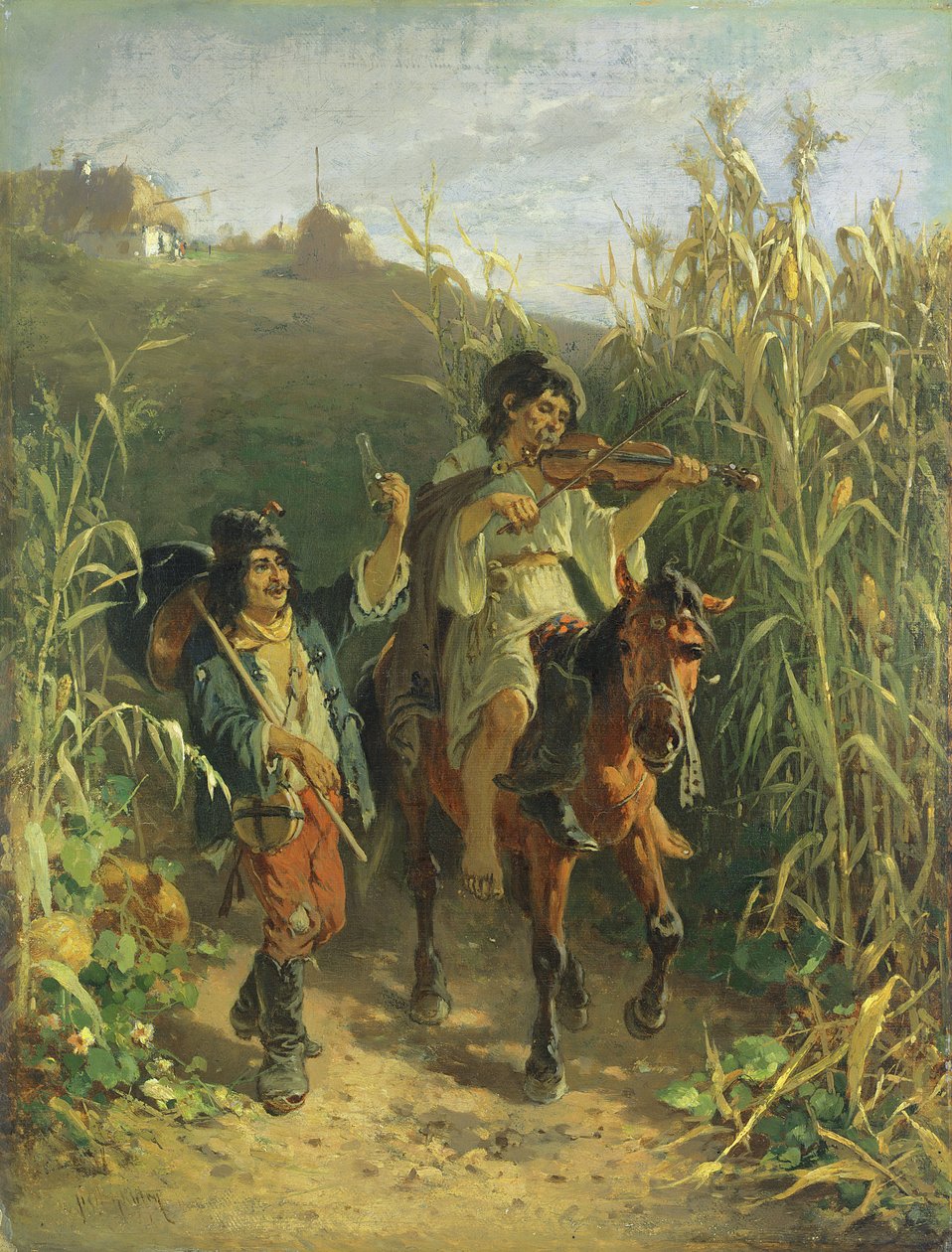 Cyganie autorstwa August Xaver Karl von Pettenkofen