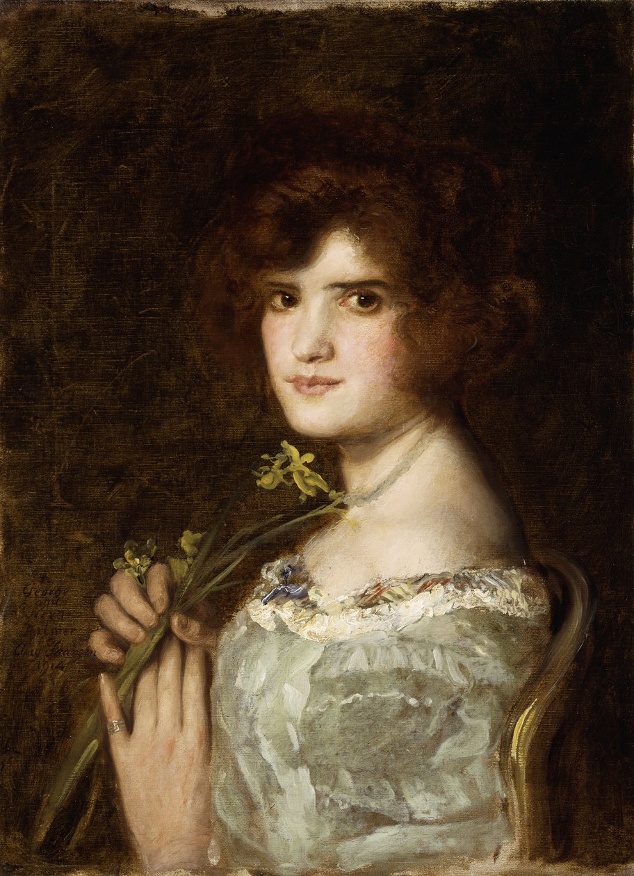 Neva Palmer autorstwa August Franzen