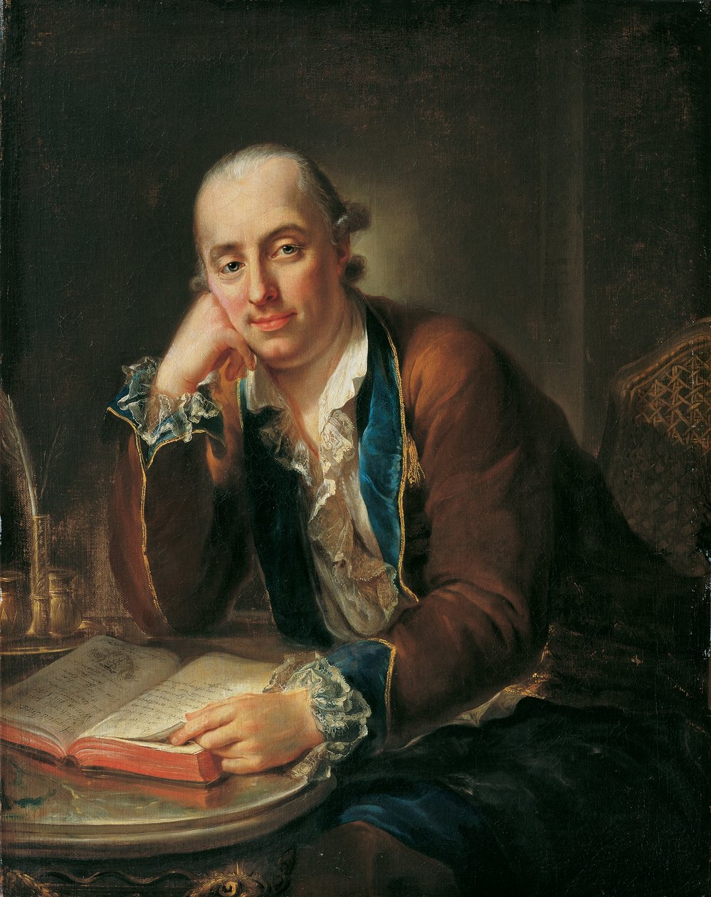 Johann Nepomuk Cesarski Rycerz Humbourga autorstwa August Friedrich Oelenhainz