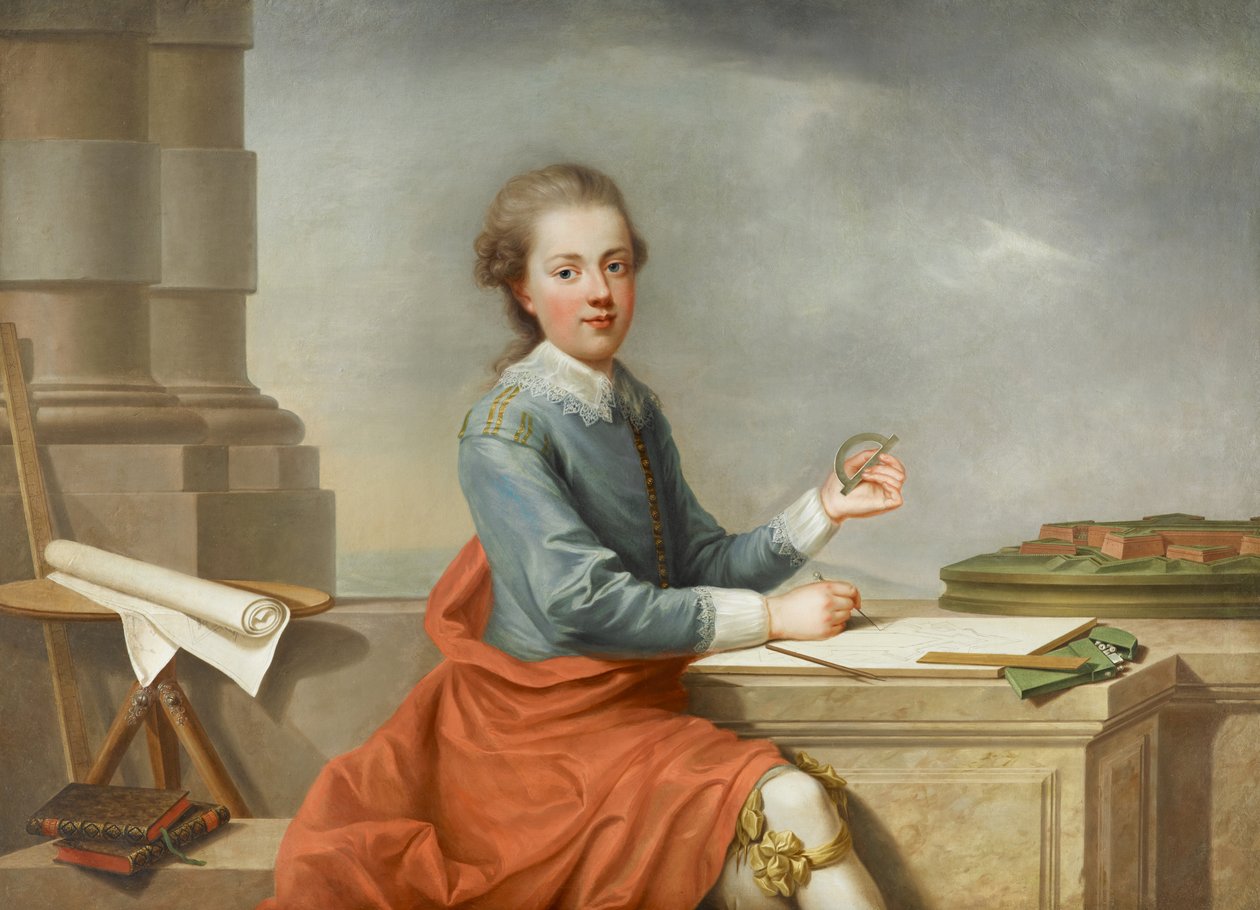 Książę Philipp Josef z Liechtensteinu (1762-1802) autorstwa August Friedrich Oelenhainz