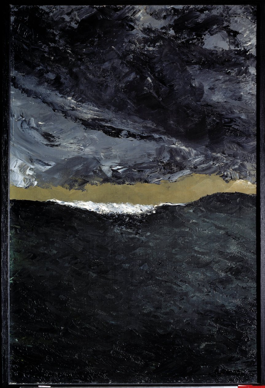 Fala VII. Obraz Augusta Strindberga (1849-1912) Ec. Pozwany. autorstwa August Johan Strindberg