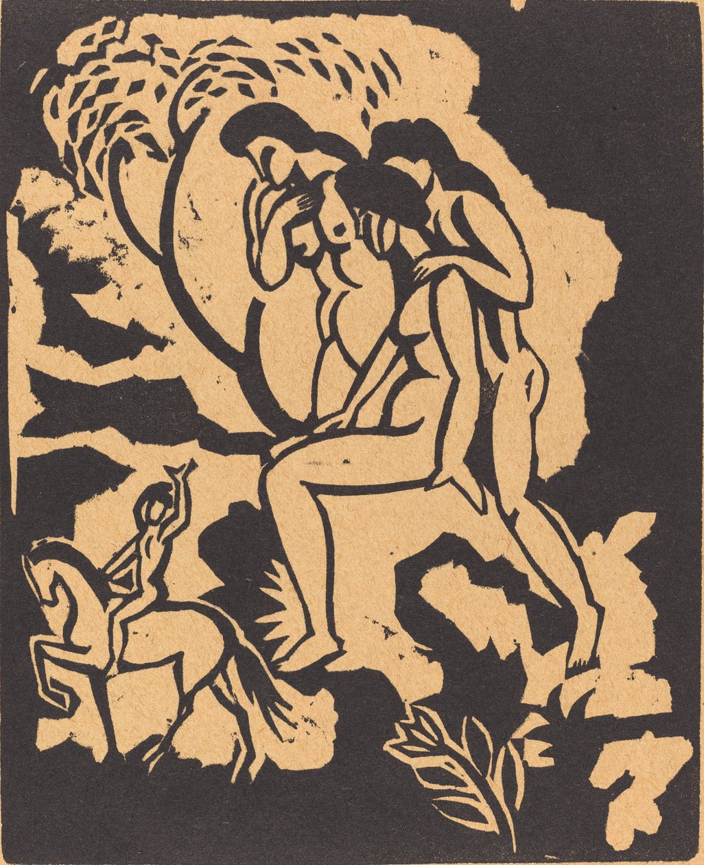 Powitanie autorstwa August Macke