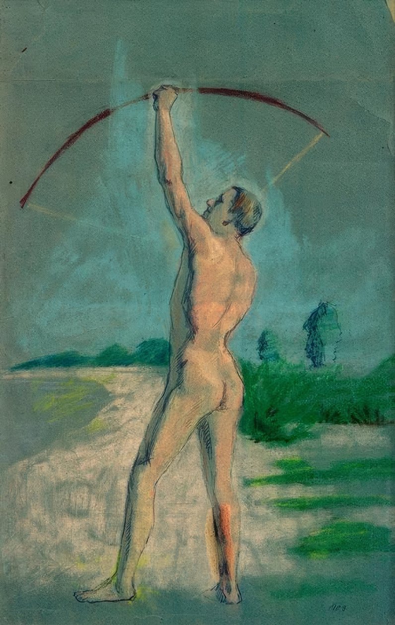 Łucznik autorstwa August Macke