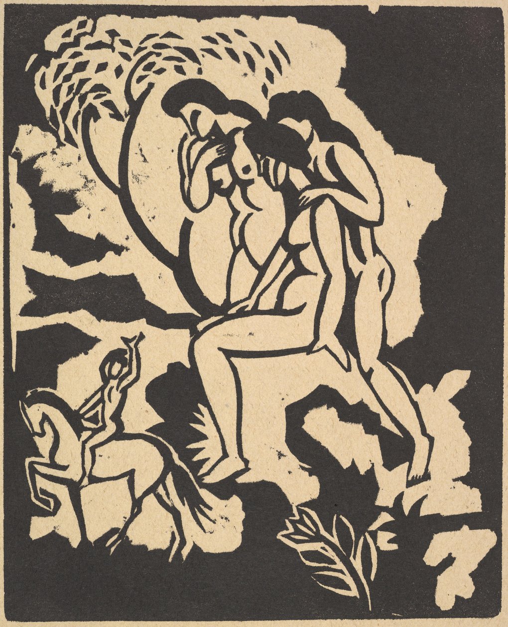 Powitanie powitania, 1912. autorstwa August Macke