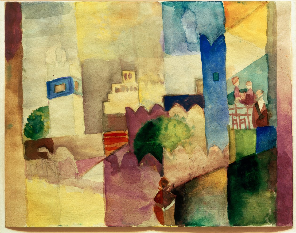 Kairouan III autorstwa August Macke