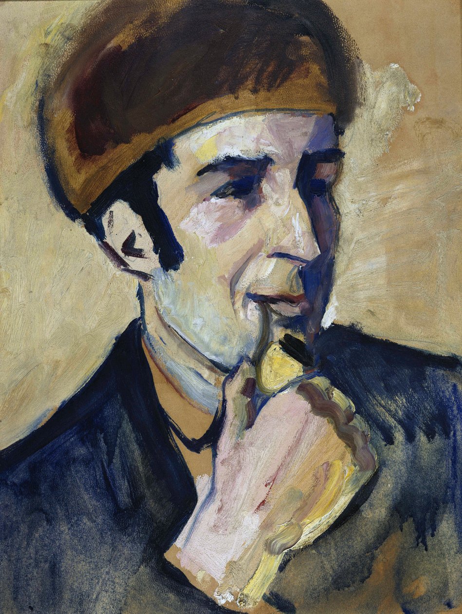 „Portret Franza Marca (1880-1916)”” Peinture d