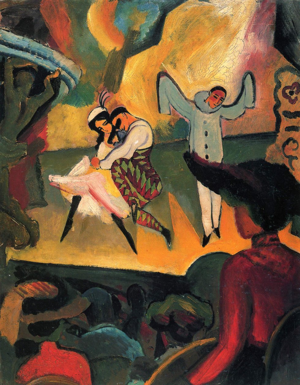 Balet rosyjski I autorstwa August Macke